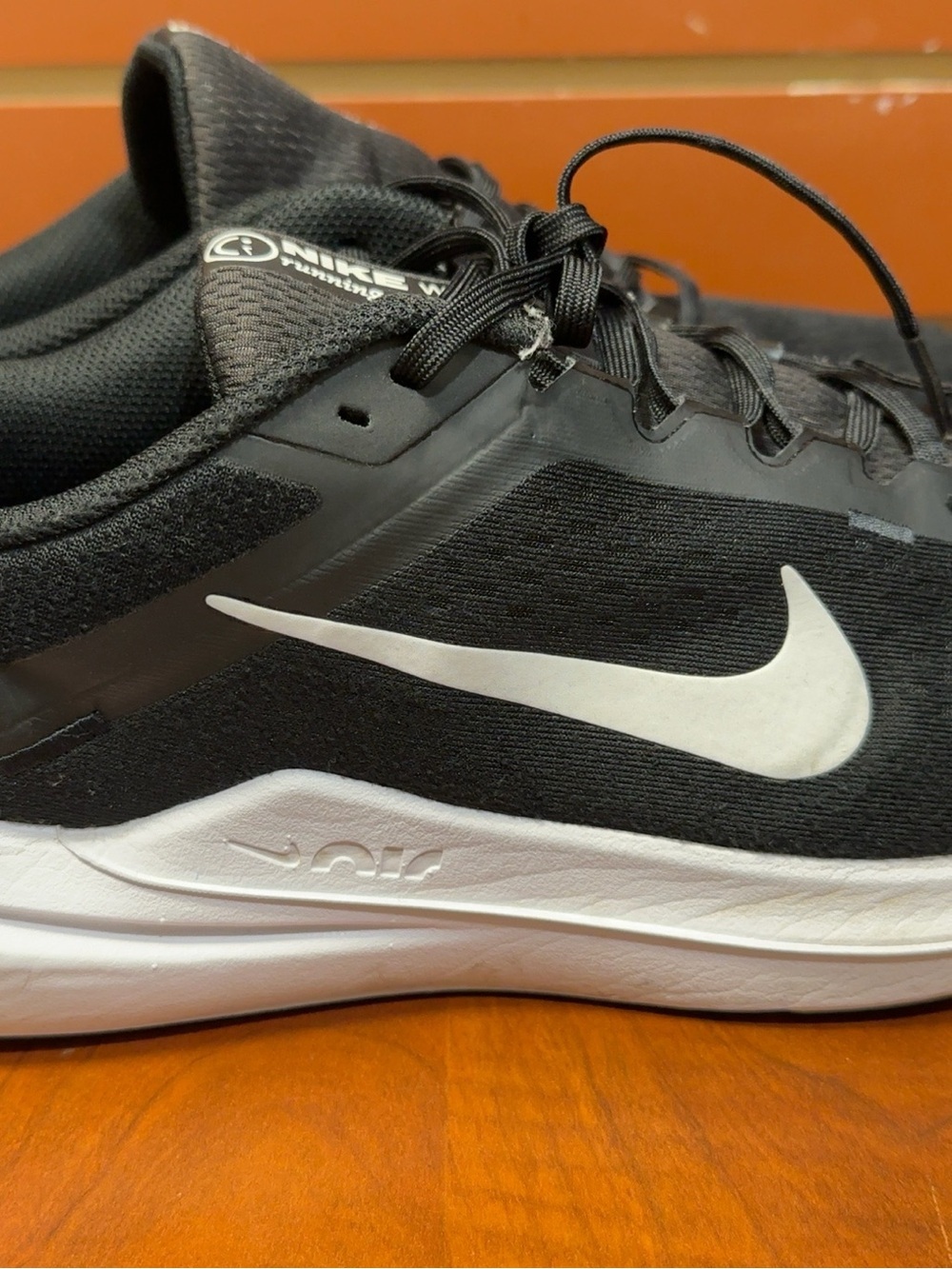 Nike Winflo 10 Running Shoes Black White Men’s Size 12 Athletic Sneakers DV4022 - Picture 4 of 8
